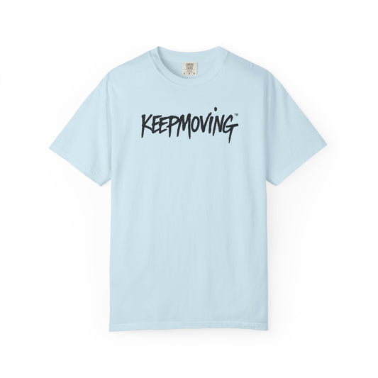 Keep Moving Graphic T-Shirt — Motivational Script Tee