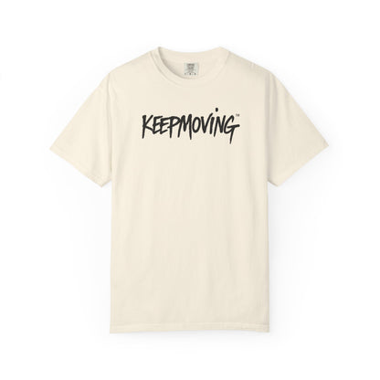 Keep Moving Graphic T-Shirt — Motivational Script Tee